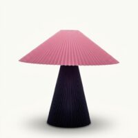 Abat-jour_COZY_S_rose_bleu_foncé Abat-jour COZY S