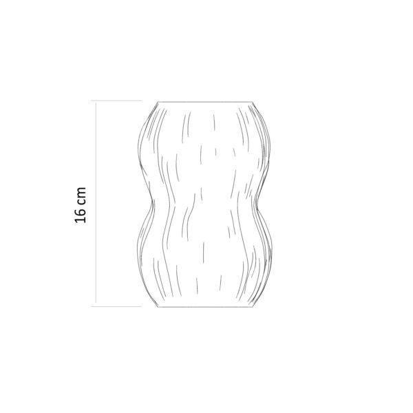 Vase LUCE M cotes Vase LUCE M