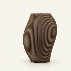 Vase_AIKO_L_or Vase AIKO L